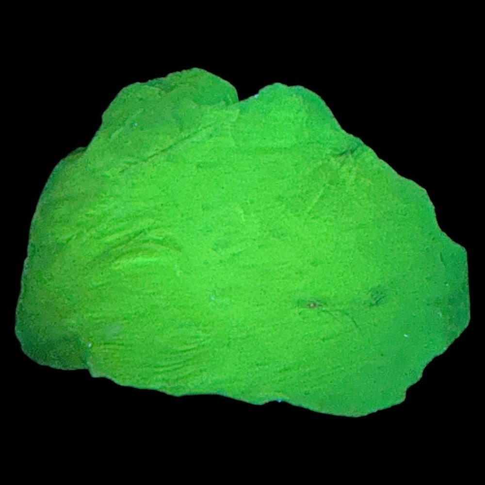 Cobalt Art Glass Cullet Glowing Manganese Slag‎ Glass #6GX54